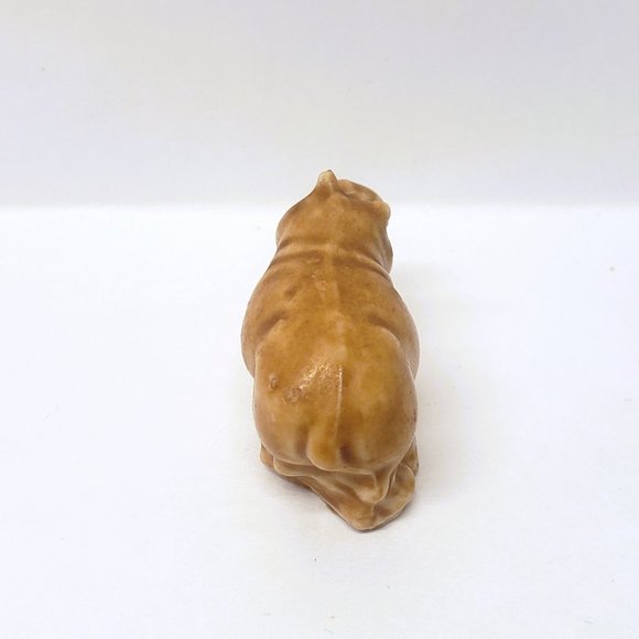 Vintage Wade Whimsies Red Rose Tea Figurines Lemur Hippo Puppy Dog Lot x4 - Picture 3 of 16